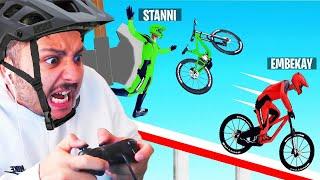 NUR 0,1% SCHAFFEN diesen PARKOUR im Fahrrad Simulator