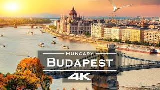 Budapest , Hungary  - by drone [4K]