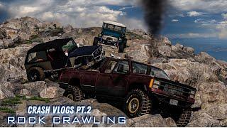 WE WENT ROCK CRAWLING!  -BeamNG.DRIVE /OFFROADING/CRASHBOSSTV