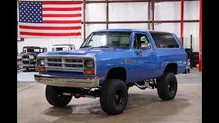 1986 Dodge Ramcharger For Sale - Walk Around