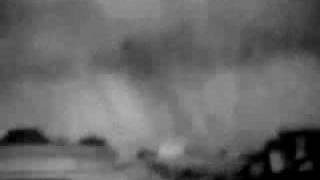 RARE!!! Footage 1961 Cheyenne Oklahoma Tornadoes