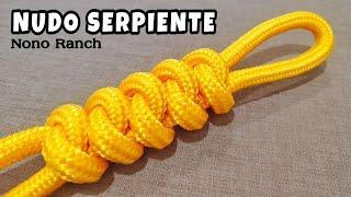 Como Hacer El NUDO SERPIENTE @NONORANCH 