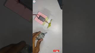 How To Generate Electricity For Using 12 Volt 100 RPM DC Motor At Home ll #curieinvention  ll