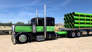 "Storm Surge" Custom Peterbilt - (Massive CAT Power) - American Truck Simulator