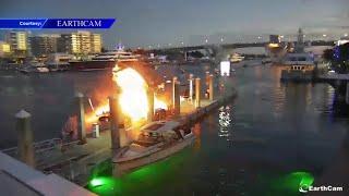 Quebec man killed, 6 injured after boat explosion in Fort Lauderdale Marina