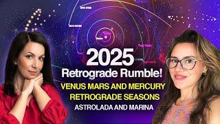 2025 - Mars, Venus & Mercury Retrograde Dance!