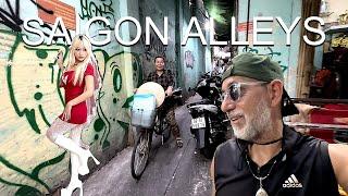 SAIGON NIGHTLIFE Vietnam ALLEYS and WALKING Streets BUI VIEN 