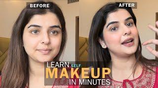 Self makeup at home in minutes | Budget friendly makeup products | Shilpa Khatwani