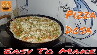 Pizza Dosa  ll  easy to make recipe