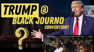 Donald Trump Invite to Black Journalism Convention Sparks Firestorm