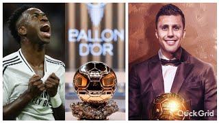 Faux ou Vrai? Vinicius n’est pas le Ballon d’Or!? Rodri Vainqueur !? Voici toute la Vérité 