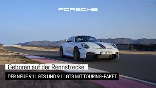 Die neuen 911 GT3 Modelle. Pure Emotion mit Walter Röhrl und Jörg Bergmeister.