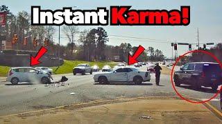 WHEN COPS ARE ON TIME | Instant Justice, Instant Karma & Police Chases Caught on Dashcam | Ep. #95