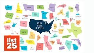 25 BIZARRE Facts About Each US State (Part 1)