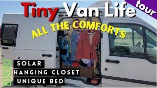 Van Life Tour: Female Nomad With No Experience Builds Ultimate Tiny Van