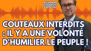 "C'est le peuple du saucisson et du pinard qui est criminalisé !" - Alexandre Cuignache