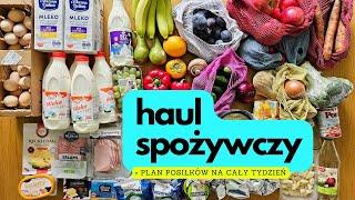 Domowy ser koryciński i duże zakupy do kolejnego prepa | tygodniowy food haul dla i meal plan