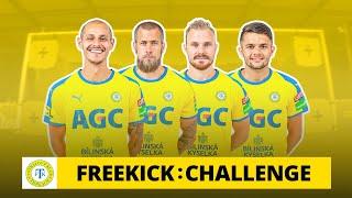 Freekick Challenge v Teplicích: ein Millimeter