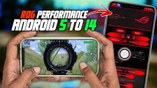 ROG GAME TURBO ! Get ROG Performance in any Android | Fix Lag 100%