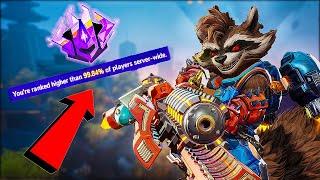 Hitting GRANDMASTERS with ROCKET RACCOON | Marvel Rivals Ranked