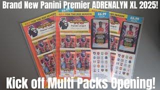 I HIT A SAKA NUMBERED PARALLEL! PANINI PREMIER LEAGUE ADRENALYN XL 2025 KICK OFF MULTI PACK OPENING!