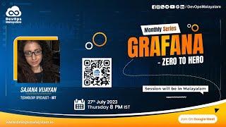 Grafana - Zero to Hero | മലയാളത്തിൽ | DevOps Malayalam |#cloud #devops|