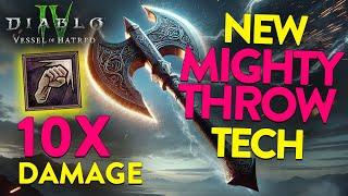 Unethical Mighty Throw Damage Explained (Snapshotting) | Diablo 4 Barbarian Build Guides