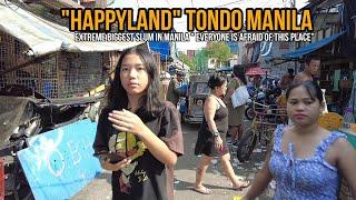 SURVIVAL IN MANILA'S URBAN JUNGLE |LIFE IN TONDO "INSIDE HAPPYLAND"DANGEROUS SLUM IN THE PHILIPPINES