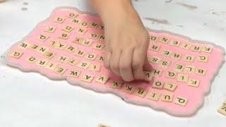 Scrabble Letter Tile Resin Tray