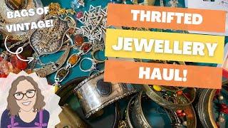 Wow! So Much Vintage Jewellery At The Car Boot Sales and Charity Shops!!