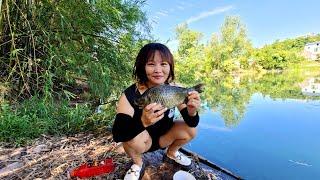 Outdoor Girls - It's incredible how a rookie can catch a fish！菜鸟也可以钓到鱼！