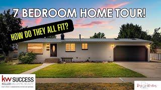 7 Bedroom Home in Layton, UT - Home Tour!