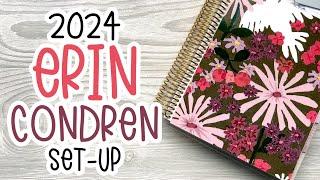 2024 Planner Set-Up | Erin Condren Lifeplanner