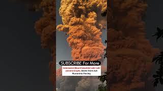Nature’s fury unleashed — Mount Lewotobi Laki-Laki in Indonesia erupts. #nature #youtubeshorts