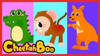  Monkey-ki-ki  Fun and Joyful Monkey songs | Nursery rhymes | Kids song | #cheetahboo