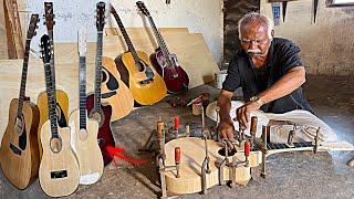 A Pakistani Craftsman Who has Dedicated his Life in Making Acoustic Guitars