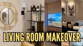 ULTIMATE LIVING ROOM DECORATING IDEAS 2023| LIVING ROOM MAKEOVER| MODERN NORDIC INTERIOR