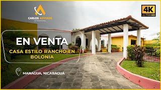  ESPECIAL! Casa en Venta en Bolonia, Managua | Bienes Raíces Nicaragua