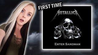 FIRST TIME listening to METALLICA "Enter Sandman" REACTION