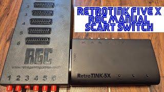 RGC Manual SCART Switch for RetroTink 5X-Pro - Unboxing & Setup