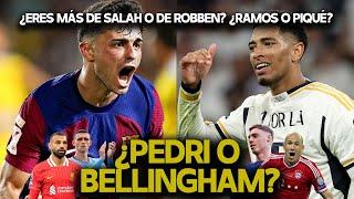 ¿PEDRI O BELLINGHAM? ¿JAMES O FALCAO? ¿RAMOS O PIQUÉ? ¿SALAH O ROBBEN? ¿SACCHI O ANCELOTTI?