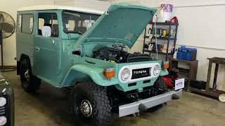 1977 Toyota BJ40 Cold Start