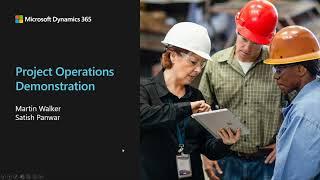 Dynamics 365 Project Operations Demonstration - TechTalk