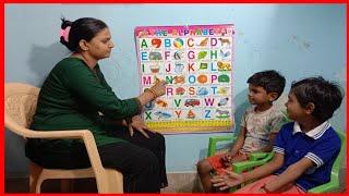 A for apple b for ball,ABC alphabet with picture,ABCD,Phonics song,abcd,Hindi Alphabet,part230