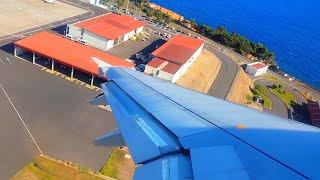 Dangerous airport  Madeira: 2 seconds after liftoff ...