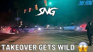 Car Meet Gets Wild // SNG Takeover