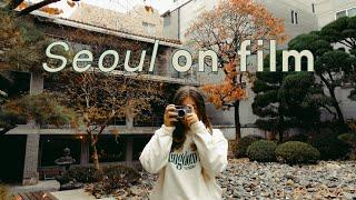 KOREA VLOG | film photography in seoul | buying a point and shoot camera