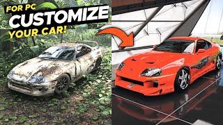 Top 10 Car Games with the Most Insane Vehicle Customization on PC!