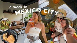 a week in mexico city | exploring the city, churros & tacos, getting sick, lucha libre, museums