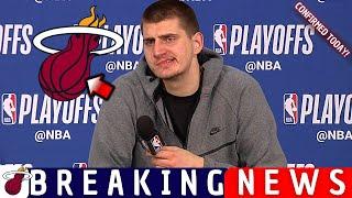 URGENT! SEE WHAT NIKOLA JOKIC SAID ABOUT THE MIAMI HEAT! SHOCKED THE NBA WORLD! MIAMI HEAT NEWS!